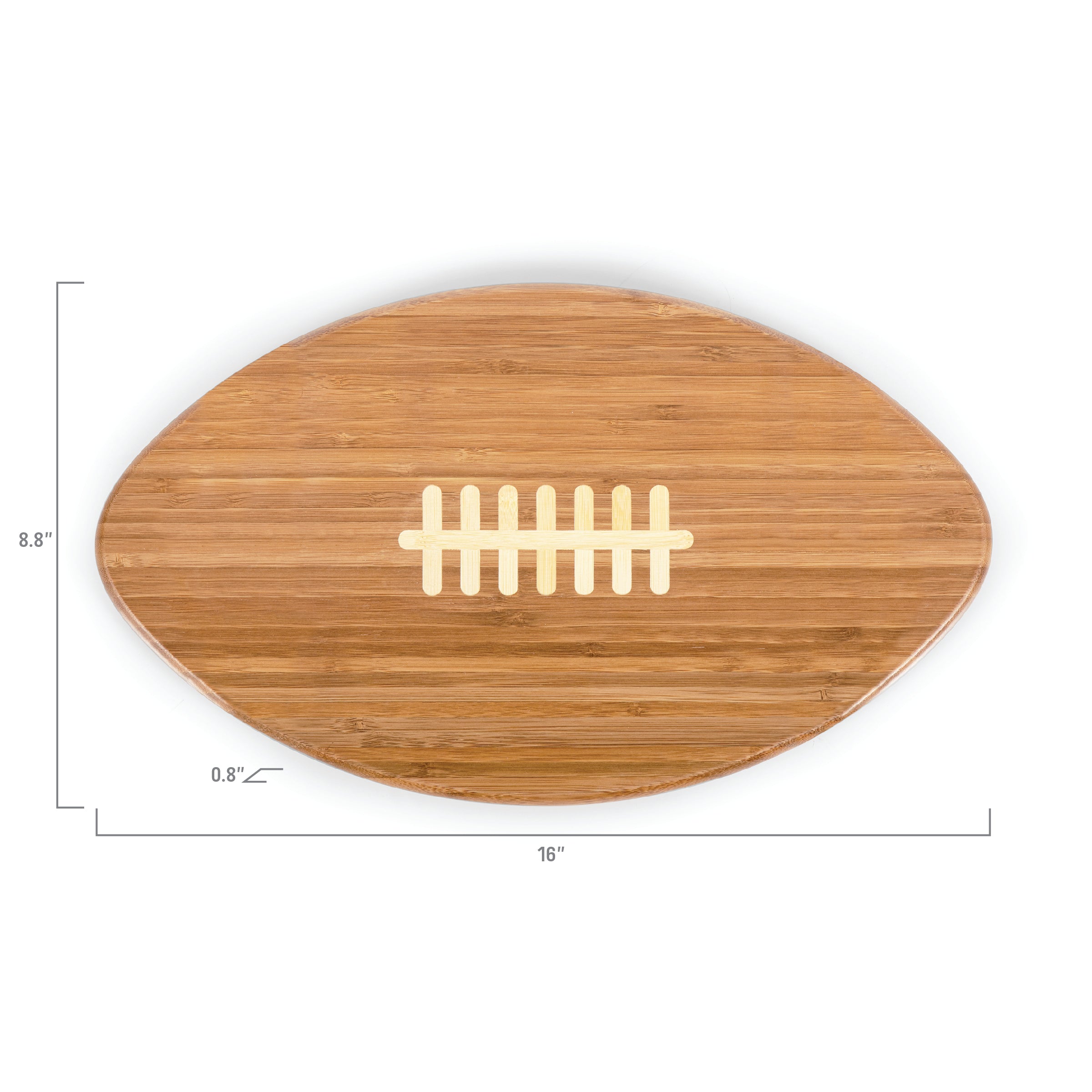 Seattle Seahawks Mickey Mouse - Touchdown! Football Cutting Board & Serving Tray