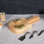 Guitar Cheese Cutting Board & Tools Set