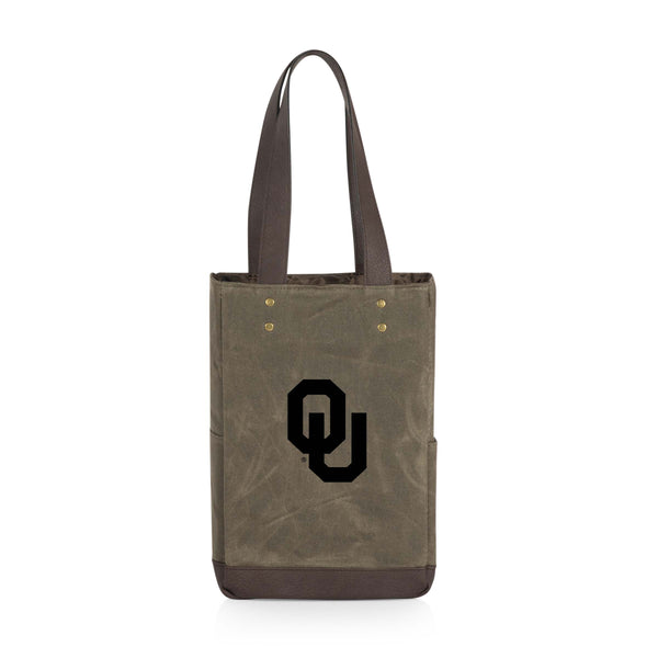 Oklahoma Sooners - 2 Bottle Insulated Wine Cooler Bag