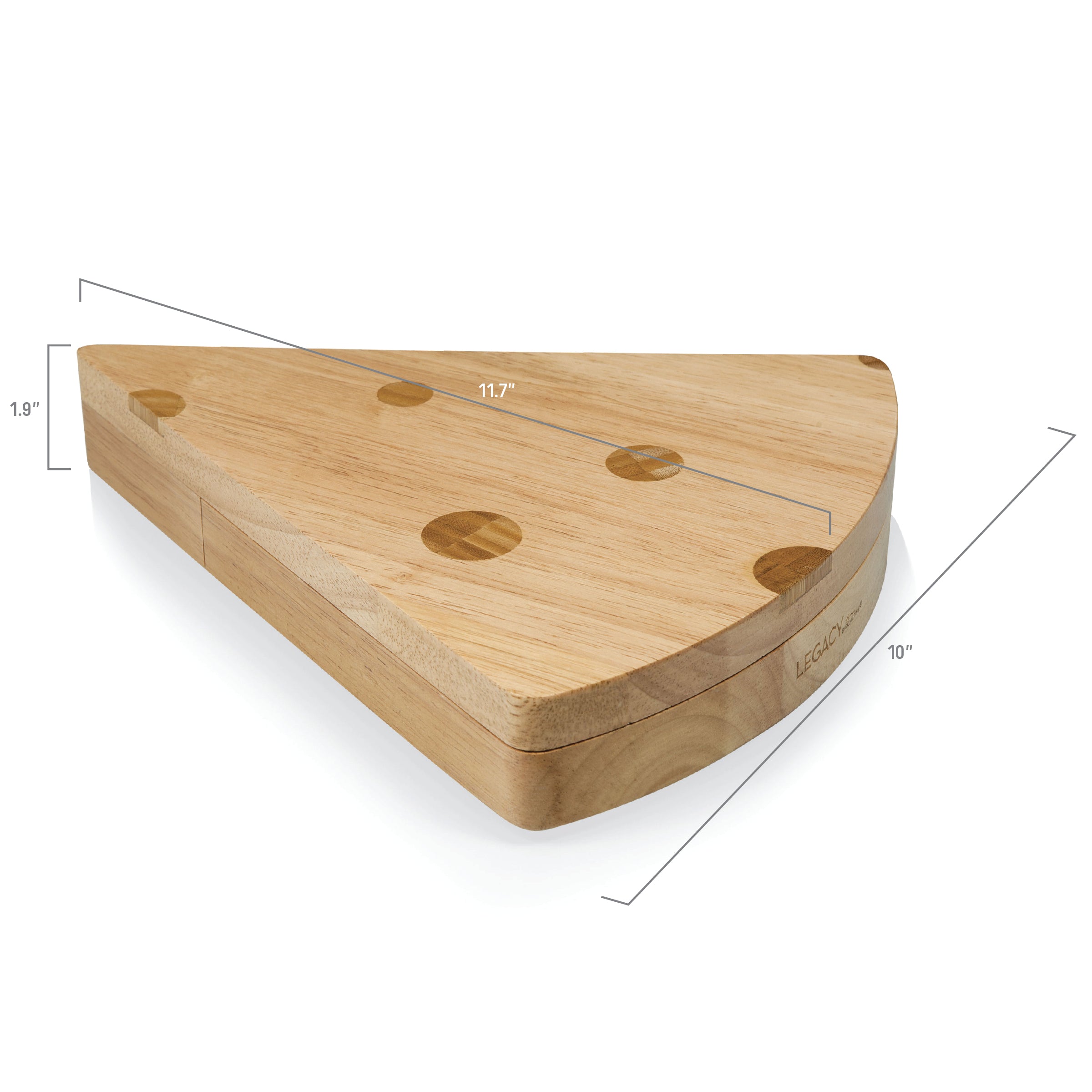 Swiss Cheese Cutting Board & Tools Set