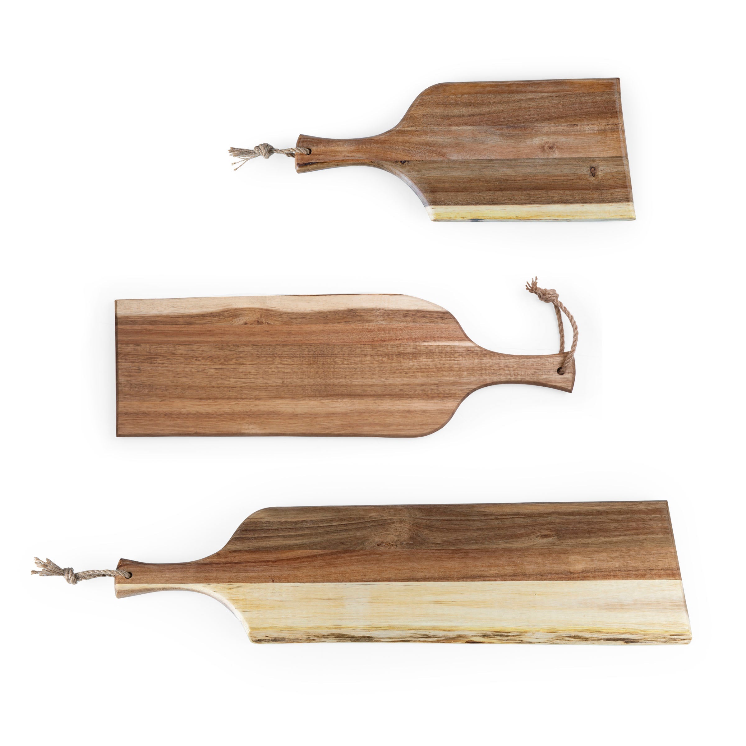 Set of 3 Artisan Serving Planks (18", 24", 30")