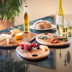 Set of 3 Pebble Shaped Acacia Serving Boards