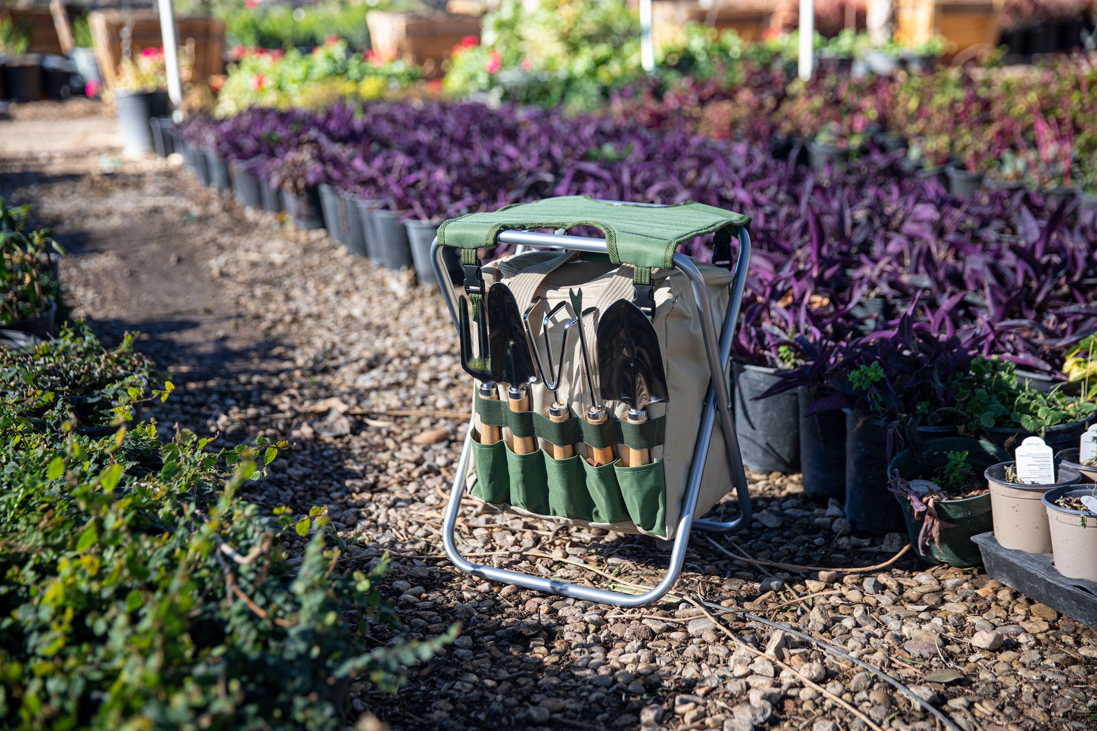 Mandalorian Grogu - Gardener Folding Seat with Tools