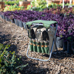 Gardener Folding Seat with Tools