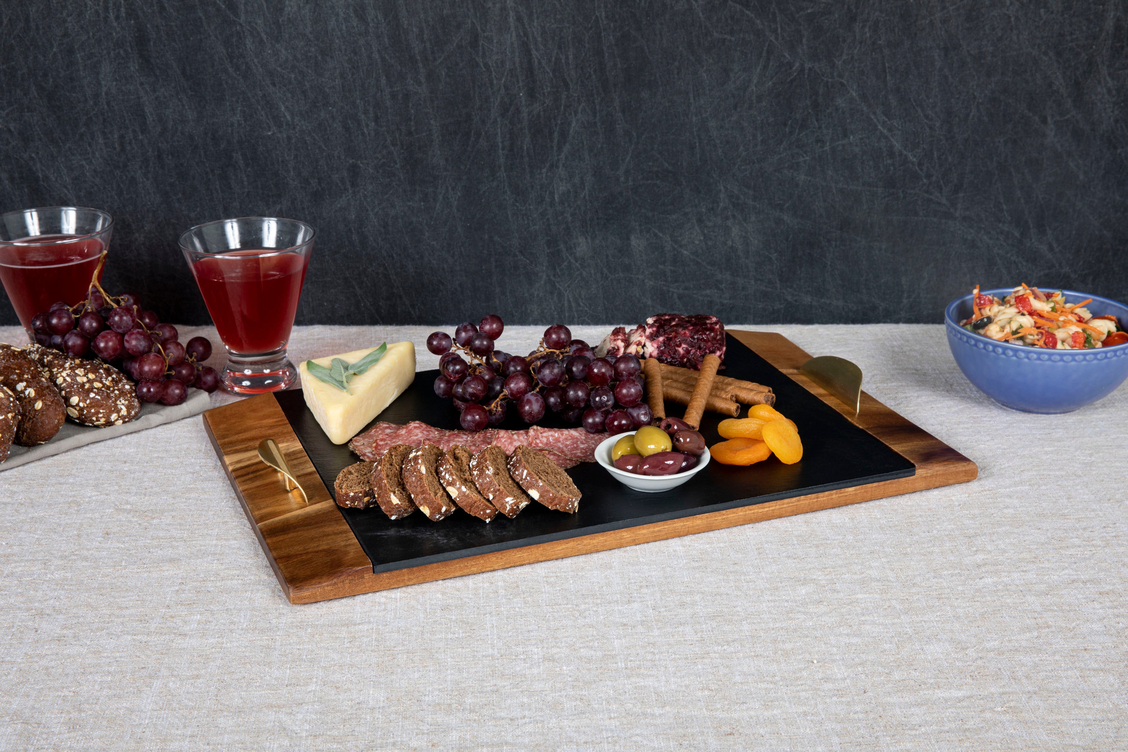 Arizona Coyotes - Covina Acacia and Slate Serving Tray