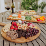 Madera Round Charcuterie Board - 22.5" x 18"