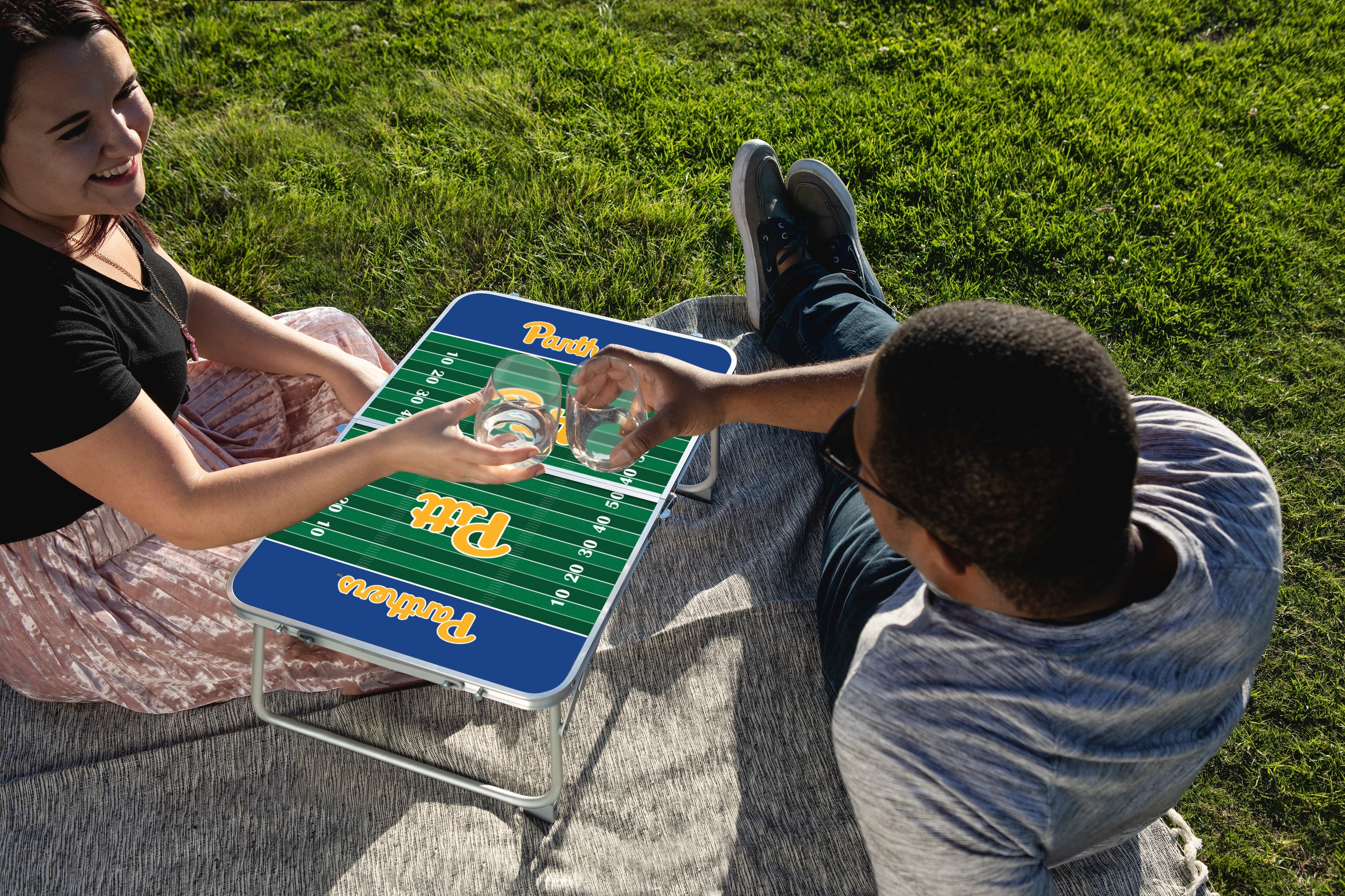 Pittsburgh Panthers - Concert Table Mini Portable Table