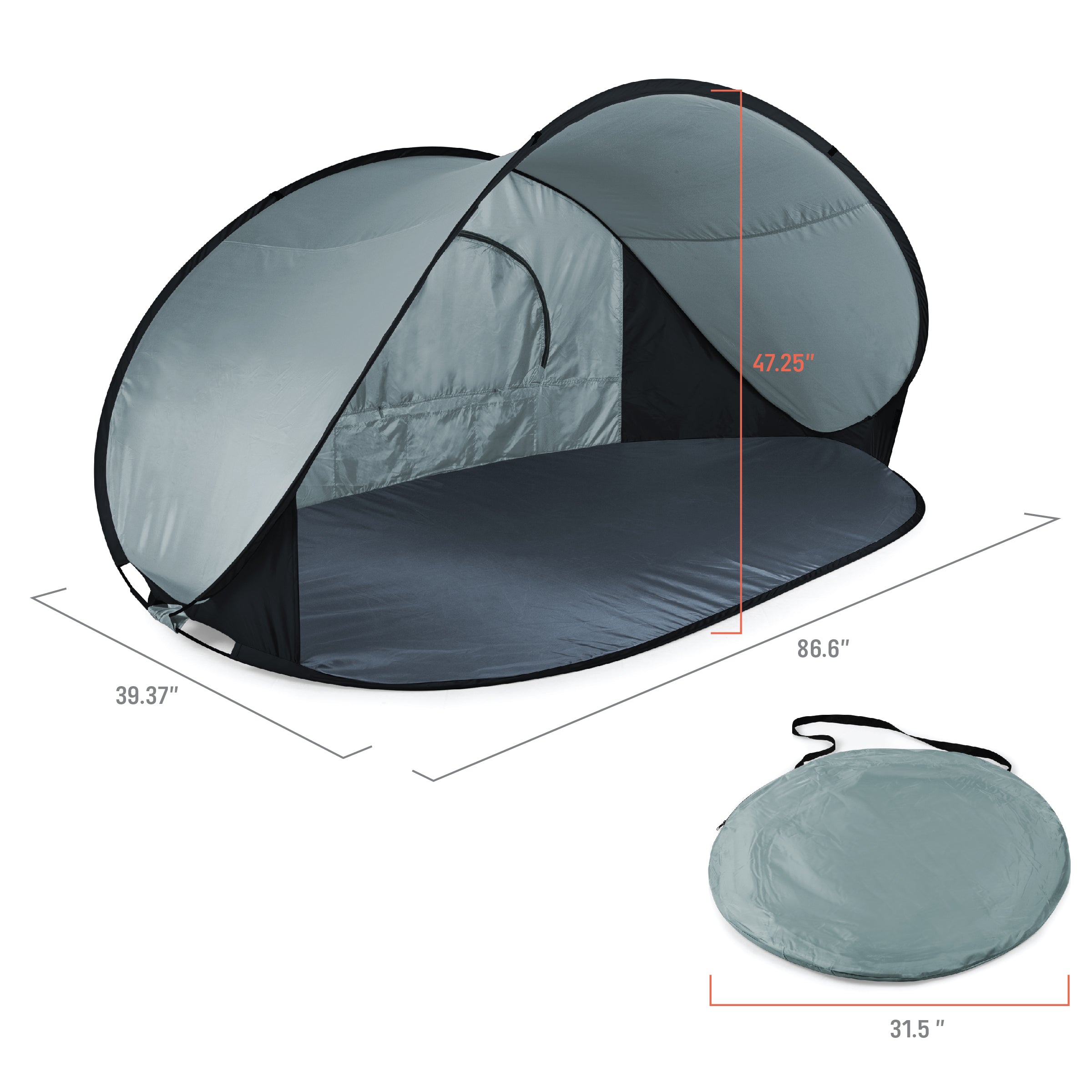 Miami Dolphins - Manta Portable Beach Tent
