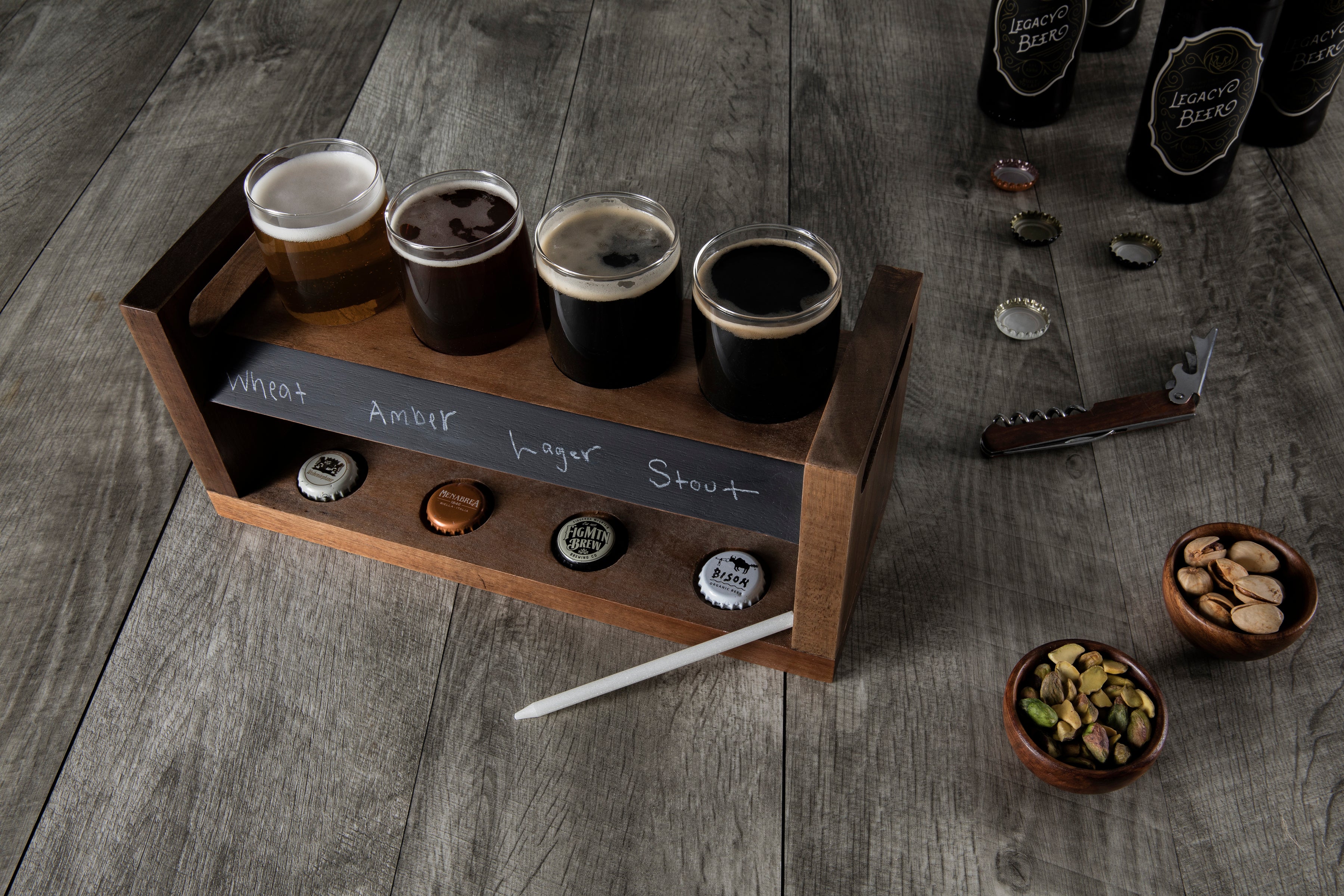 San Diego Padres - Craft Beer Flight Beverage Sampler